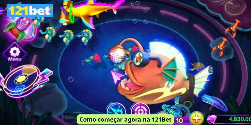 Como começar agora na 121Bet